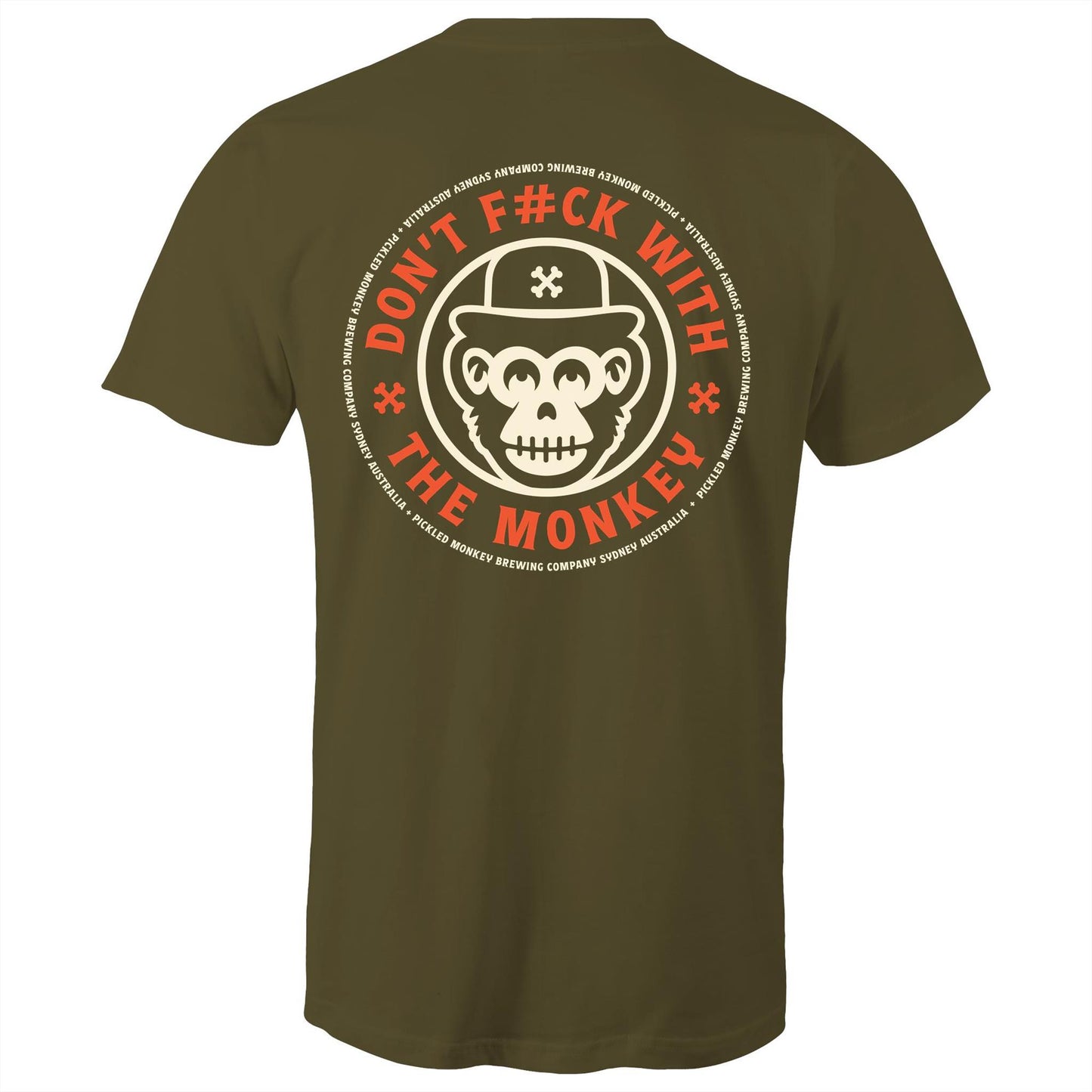 PM AS Colour Staple Dont F&*k with the monkey back